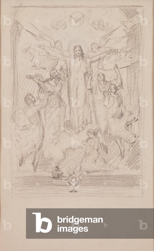 Christ-Resurrection (graphite on paper)