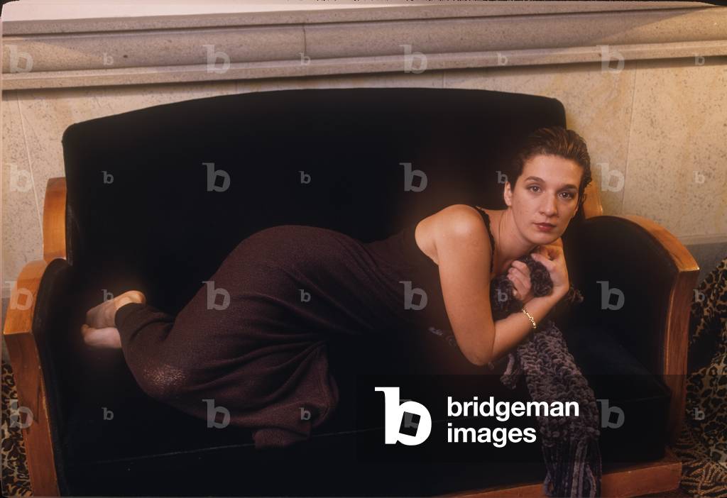 Rome, 1998. Portuguese fado singer-songwriter Dulce Pontes (photo)