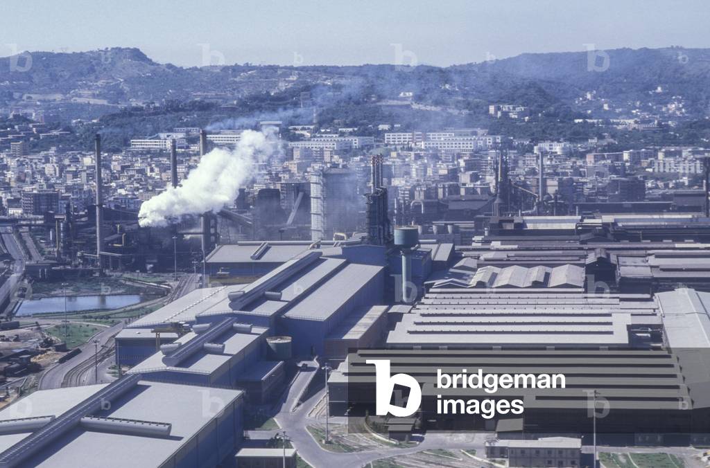 Naples, Italsider factory in Bagnoli