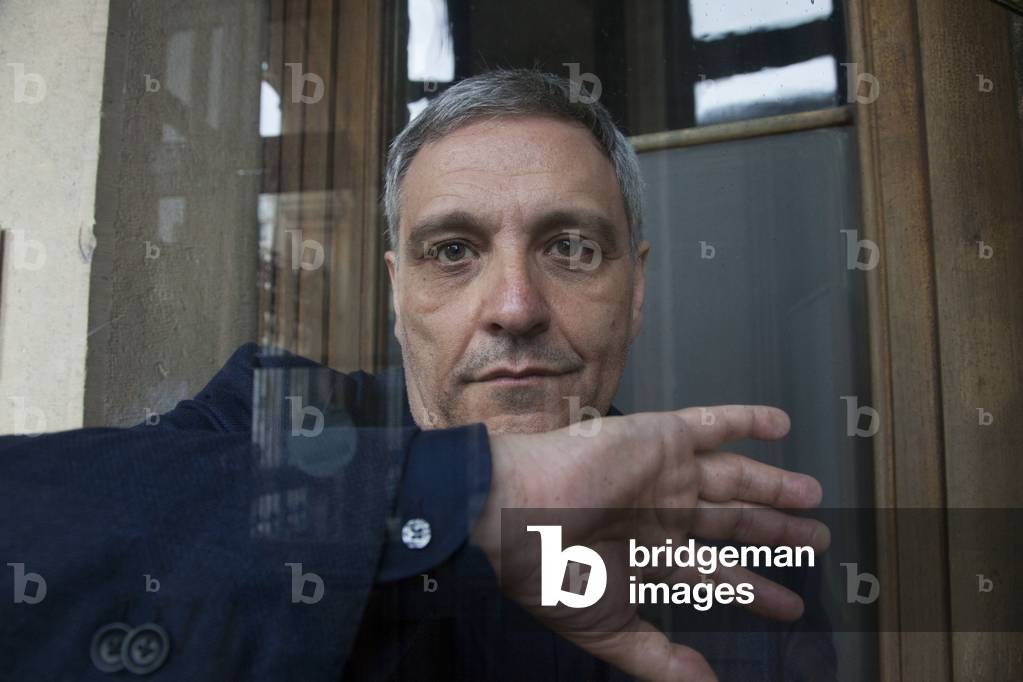 Lyon, Quais du Polar 2017. Italian writer Maurizio De Giovanni/Lione, Quais du Polar 2017. Lo scrittore Maurizio De Giovanni -