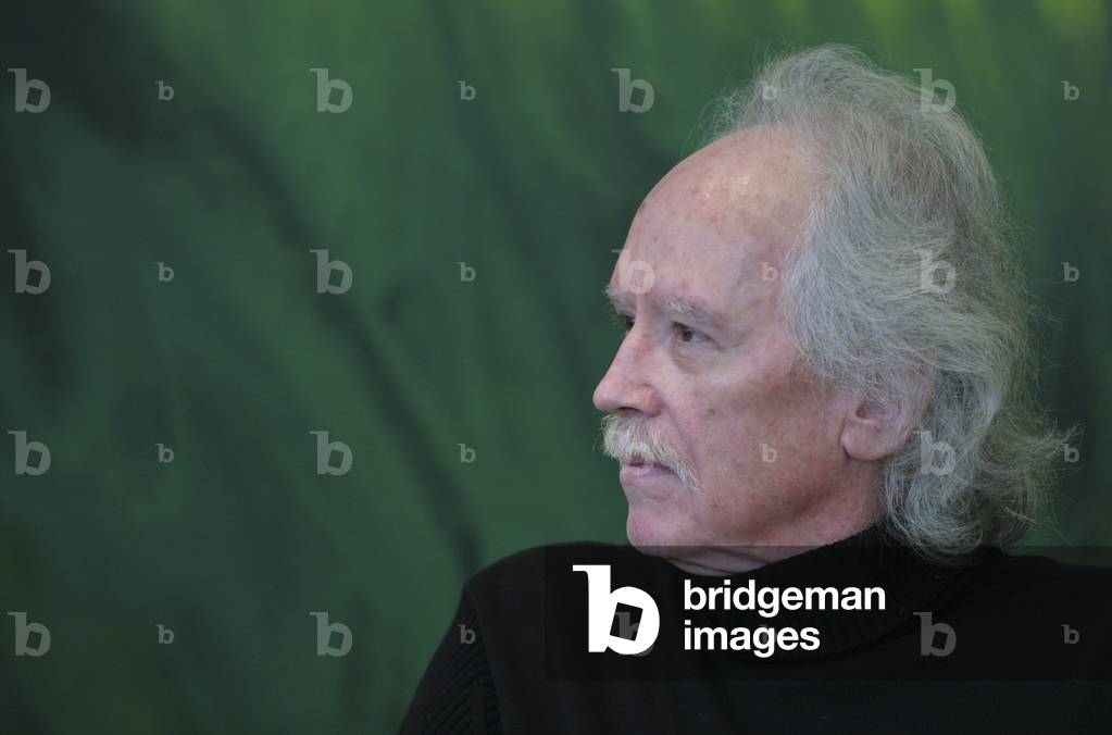 Venice Lido. Venice Film Festival 2001. American director John Carpenter at the Festival to present his movie Ghosts of Mars (photo)
