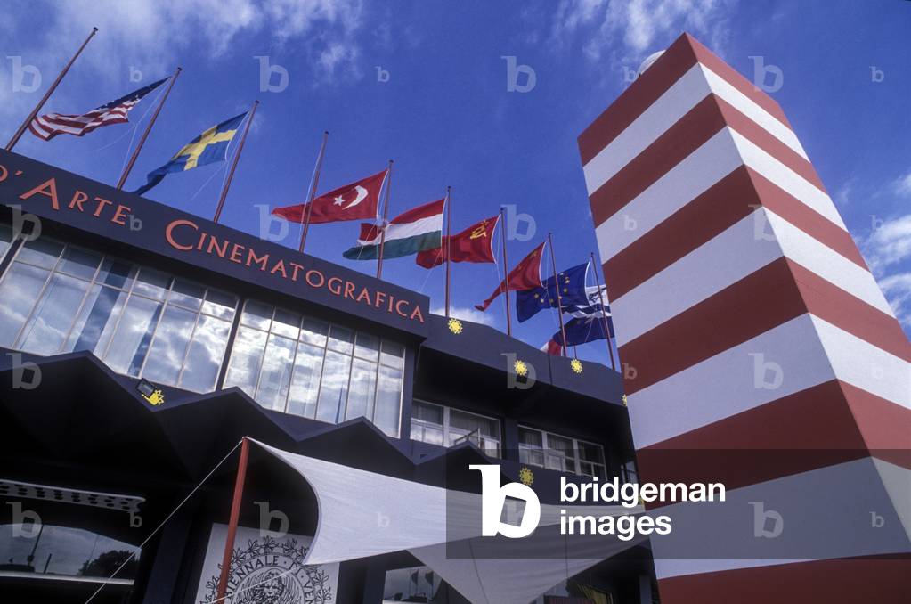 Venice Lido, Venice Film festival 1990. The Cinema Palace