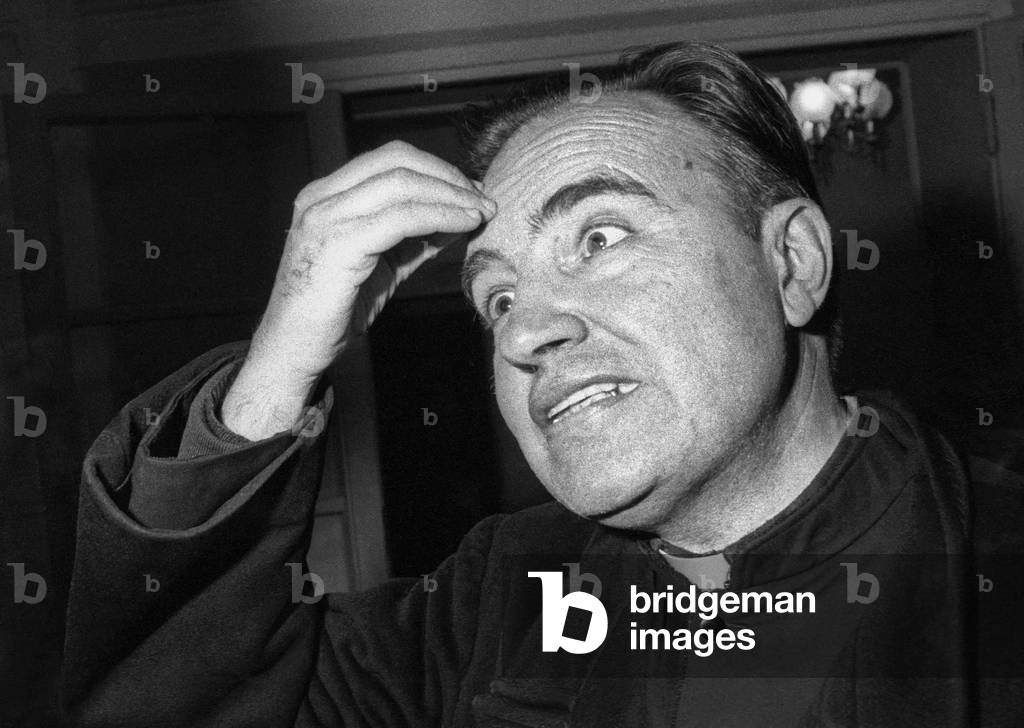 Italian Catholic priest and politician Giannio baget Bozzo (1979) (photo)