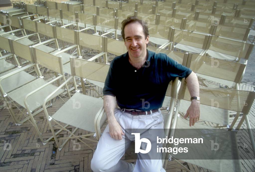 Spoleto Festival of Two Worlds 1995. American conductor James Conlon/Festival dei due mondi di Spoleto 1995. He orchestra director James Conlon -