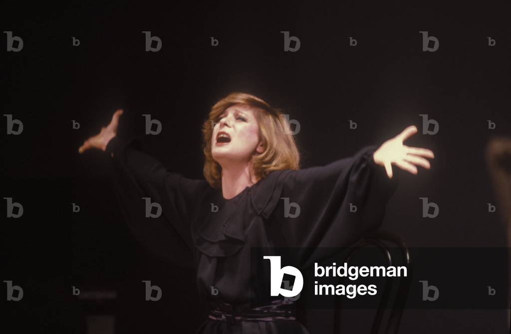Italian actress Marina Pagano (about 1985)/L'attrice Marina Pagano (1985 circa) -