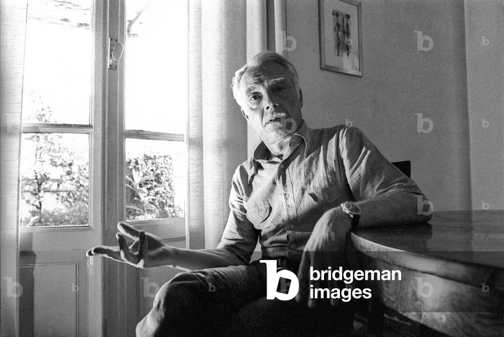 Italian poet Luciano Erba (1980)/Il poeta Luciano Erba (1980) -