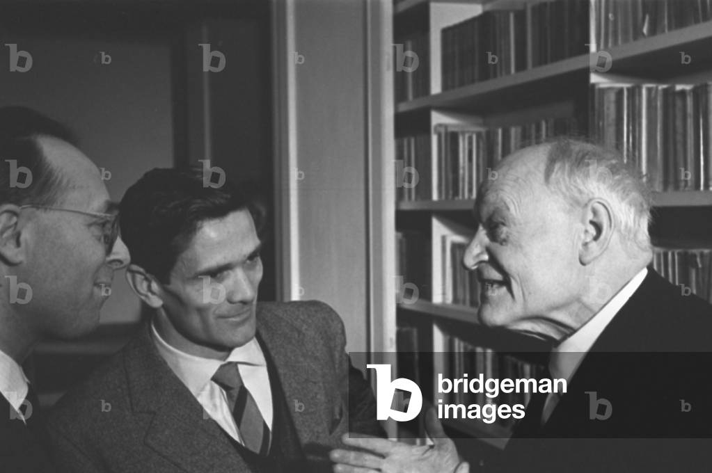 Pier Paolo Pasolini and Giuseppe Ungaretti