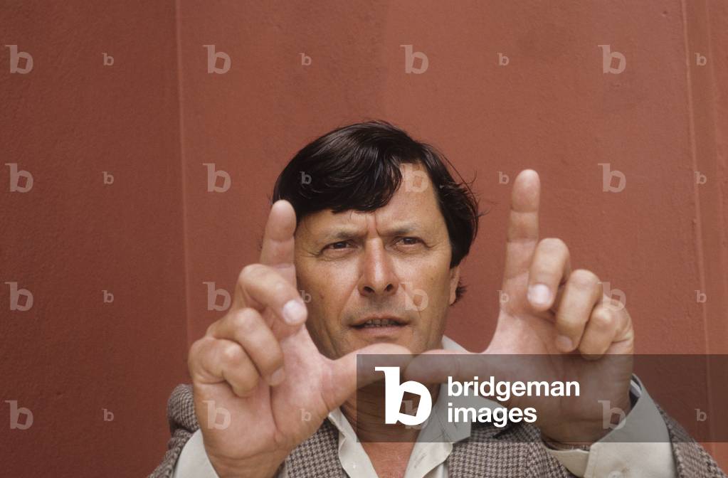 Venice Lido, Venice Film Festival 1986. Hungarian director Pal Gabor, member of jury Festival/Lido di Venezia, Mostra del Cinema di Venezia 1986. Il regista ungherese Pal Gabor, membro della giuria -