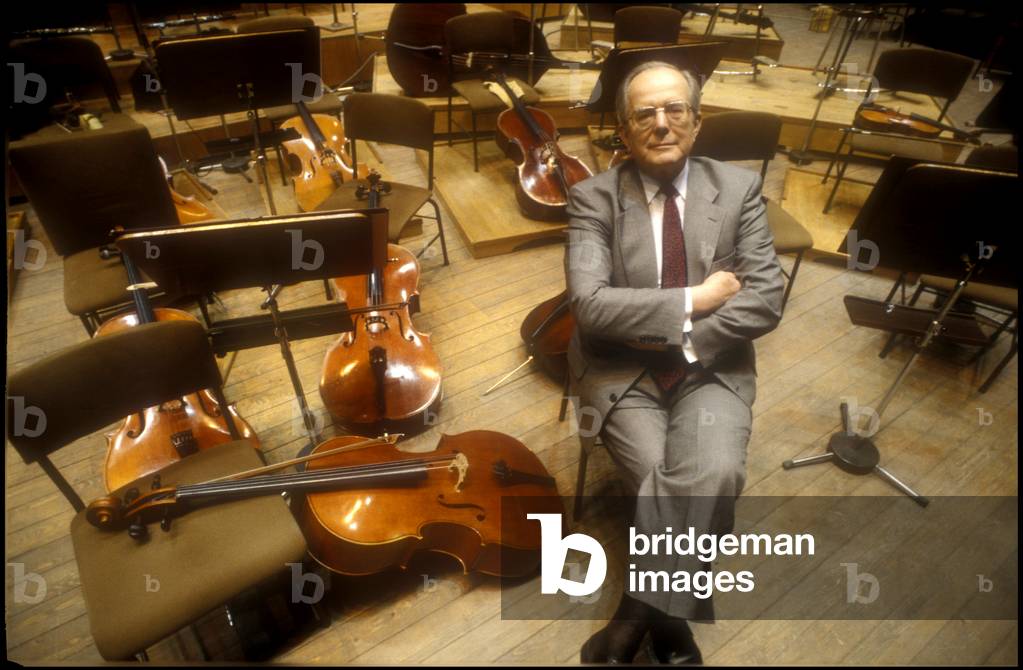 German conductor WOLFGANG SAWALLISCH, Rome 1995/WOLFGANG SAWALLISCH, direttore d'ochestra, Roma 1995 -