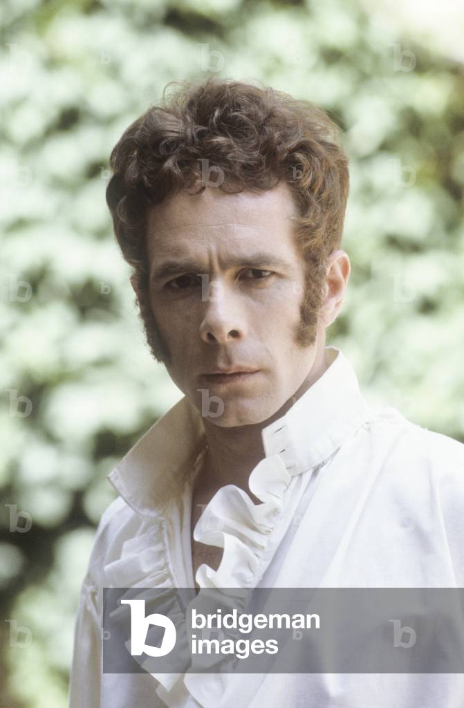 Italian actor and director Gabriele Lavia on the set of the movie 