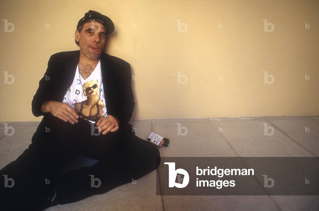 Venice Lido, Venice Film Festival 1993. American director Abel Ferrara, in competition with the movie “” Dangerous Game”/Lido di Venezia, Mostra del Cinema di Venezia 1993. He registered Abel Ferrara, in concorso con il film “” Occhi di serpente”” -