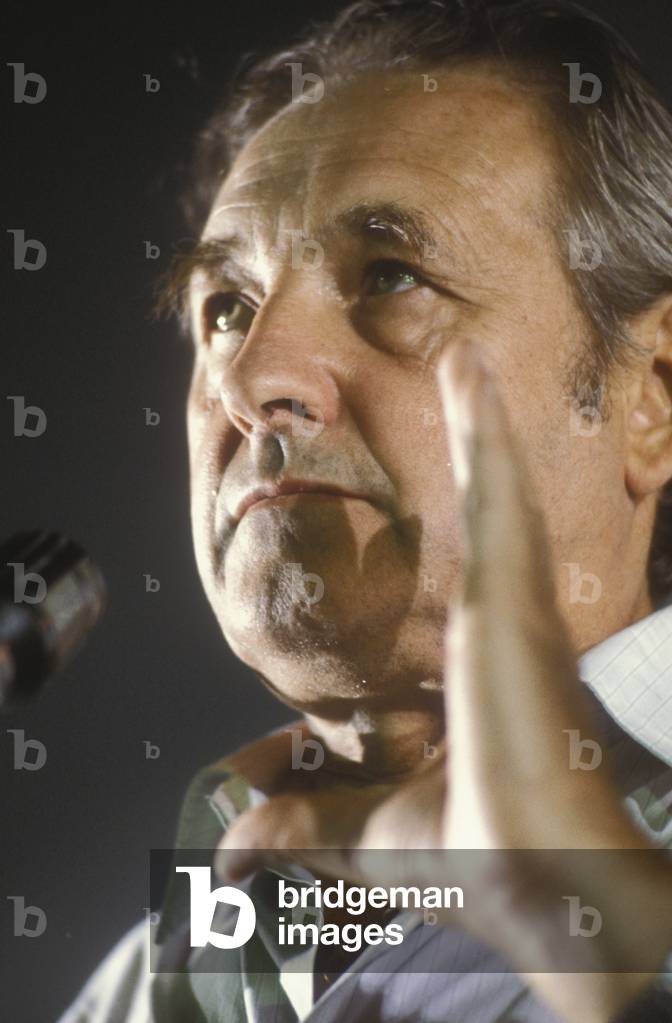 Rome, 1985. Polish director Andrzej Wajda (photo)