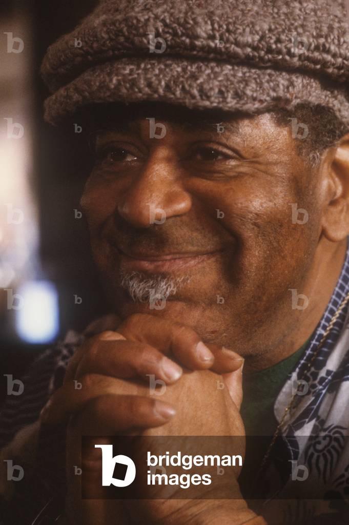 Cannes, 1983. American jazz trumpeter Dizzie Gillespie (photo)