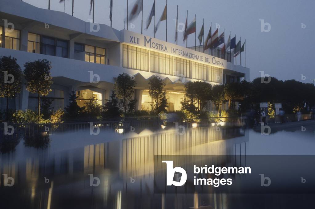 Venice Lido, Venice Film Festival 1985. The Cinema Palace