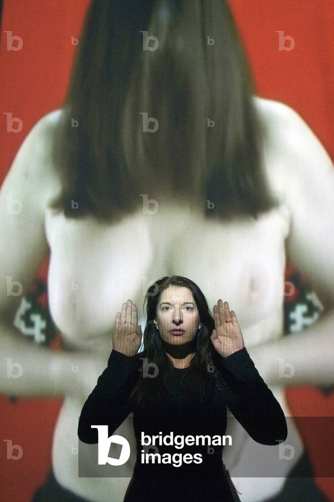 Marina Abramovic - Milano, Hangar Bicocca, 2006 (photo)
