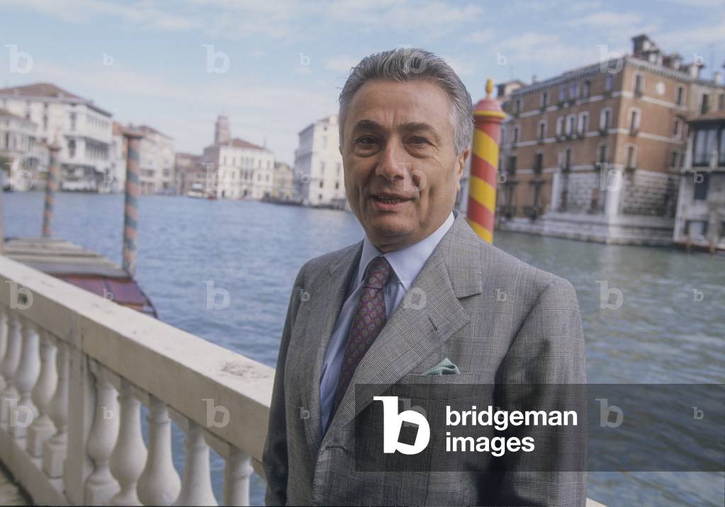 Venice, 1994 Italian writer Alberto Arbasino/Venezia, 1994 Lo scrittore Alberto Arbasino-
