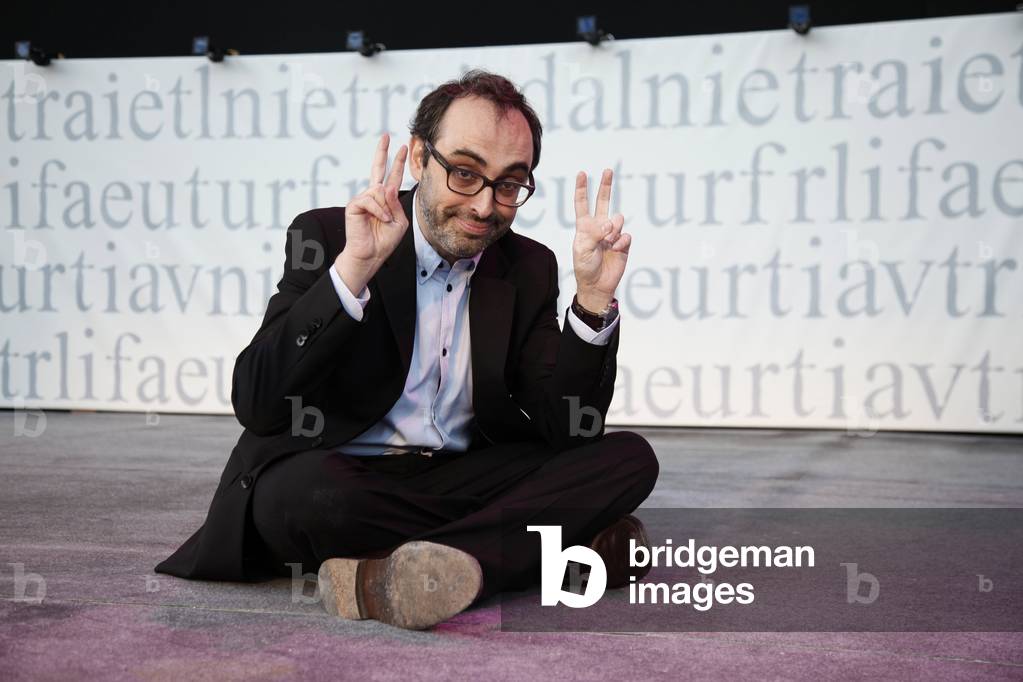 Festival of Literatures, Rome, June 9, 2011. U.S. writer Gary Shteyngart/Festival Letterature, Roma, 9 June 2011. Lo scrittore Gary Shteyngart -