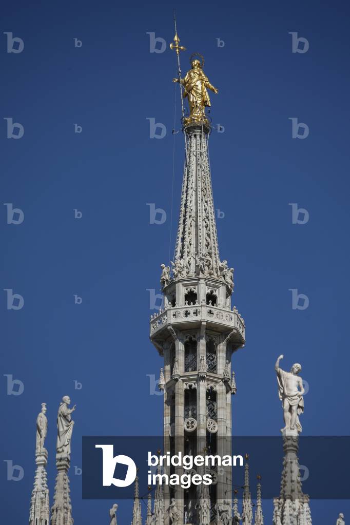 Recently restored statue of the Virgin Mary called 