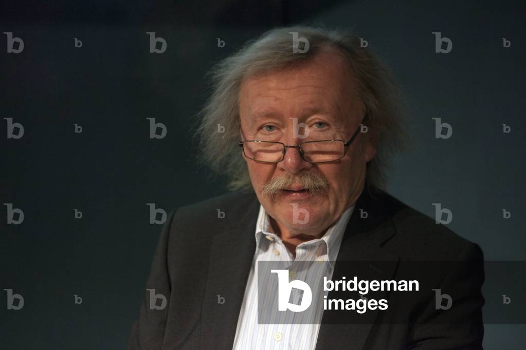 May 2015. German philosopher Peter Sloterdijk/Torino, 2015. Il filosofo tedesco Peter Sloterdijk -
