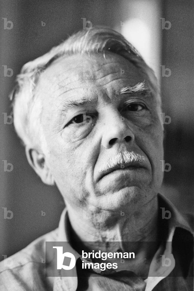 Italian poet Luciano Erba (1980)/Il poeta Luciano Erba (1980) -