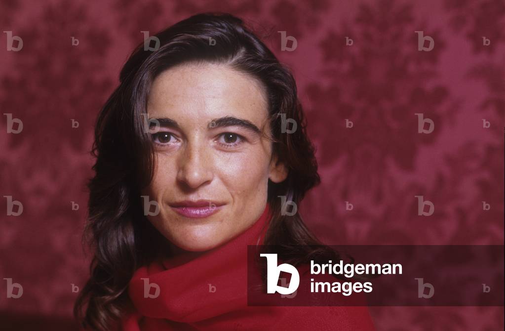 Rome, Caffè Greco, about 1985. Italian actress Lina Sastri (photo)
