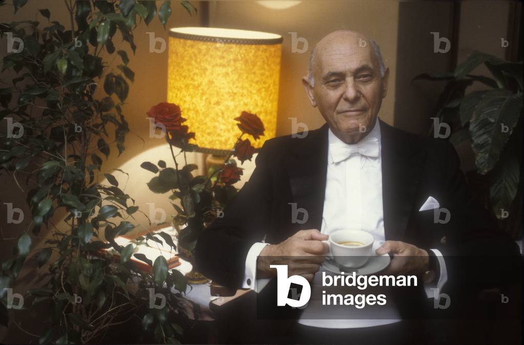 Hungarian-British conductor Geor Solti, 1991/Il direttore d'orchestra Georg Solti, 1991 -