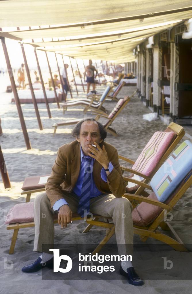 Venice Lido, Venice Film Festival 1986. Italian director Francesco Maselli (photo)