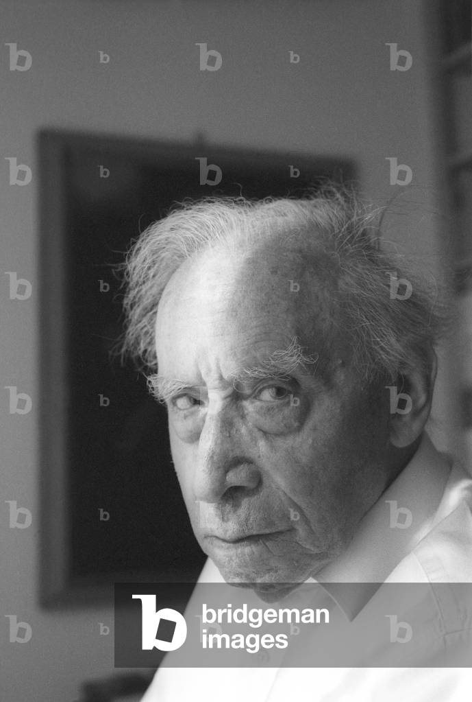 Florence, 1998. Italian poet Mario Luzi (photo)