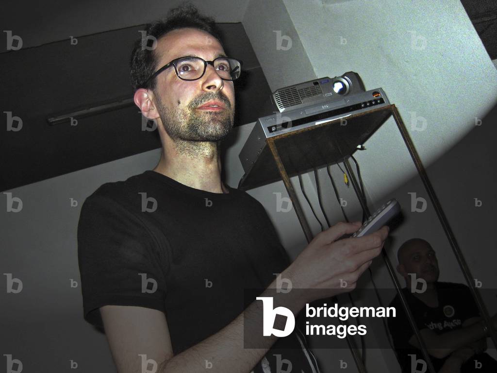 Milan, May 14, 2008. O 'Artoteca Gallery. German artist and filmmaker Thorsten Fleisch/Milano, Galleria OÕ Artoteca, 14 maggio 2008. Thorsten Fleisch, artist and filmaker tedesco -