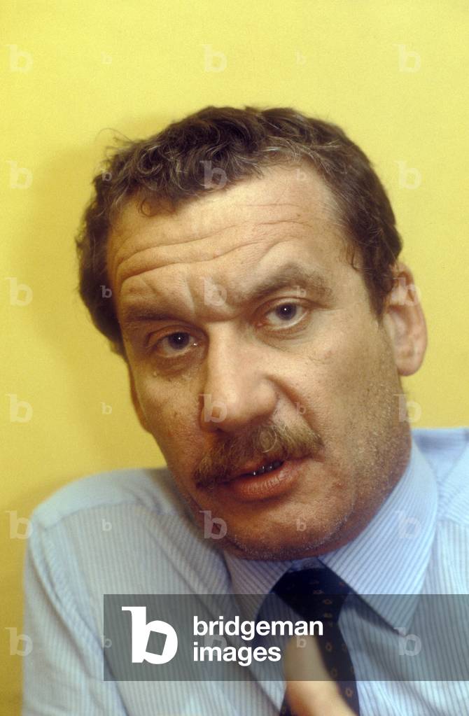 Italian singer and songwriter Paolo Conte (about 1980) (photo)