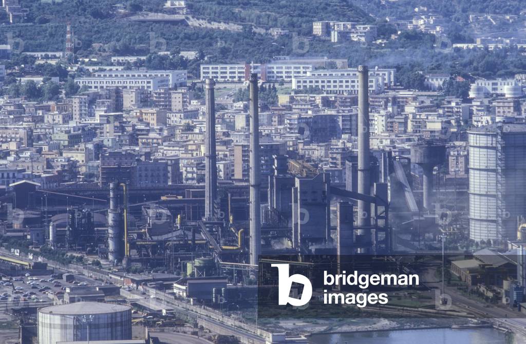 Naples, Italsider factory in Bagnoli