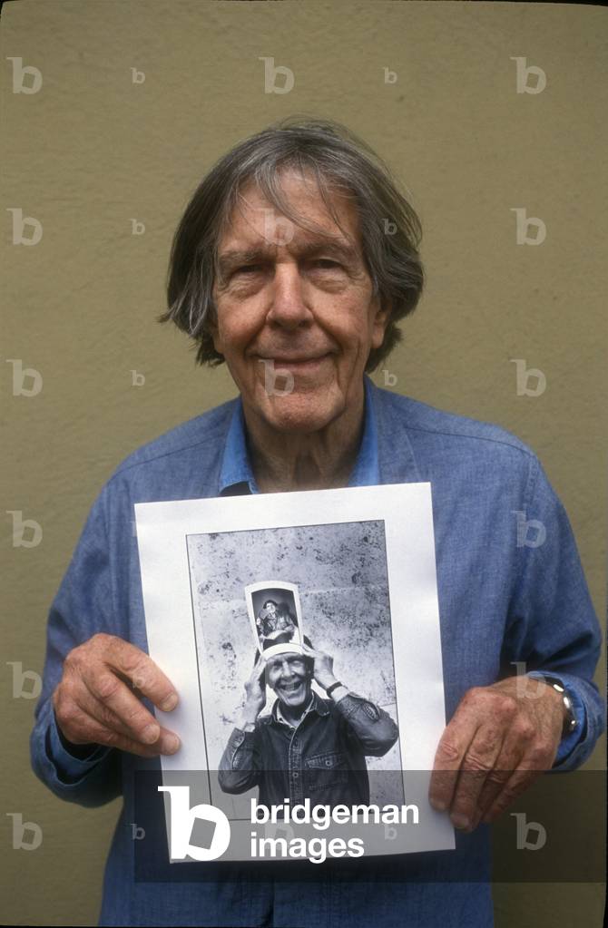 Music composer JOHN CAGE Perugia 1992
