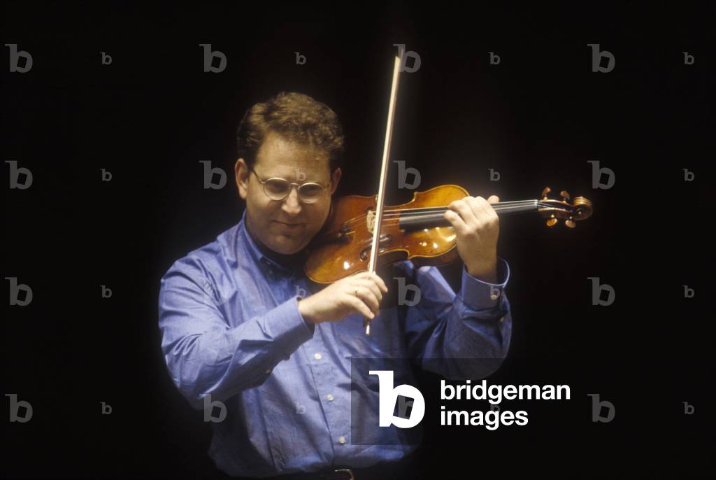 Rome, 1995 Israeli violinist Shlomo Mintz/Roma, 1995 He violinista Shlomo Mintz-