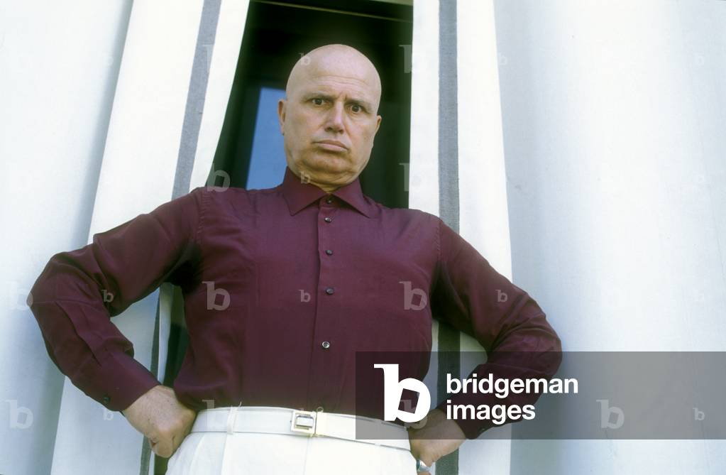 Venice Lido, Venice Film Festival 1984. Actor Fernando Briamo, starring in the movie 