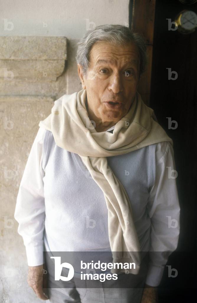 Violinist NATHAN MILSTEIN, Venice 1986/NATHAN MILSTEIN, violinista, Venezia 1986