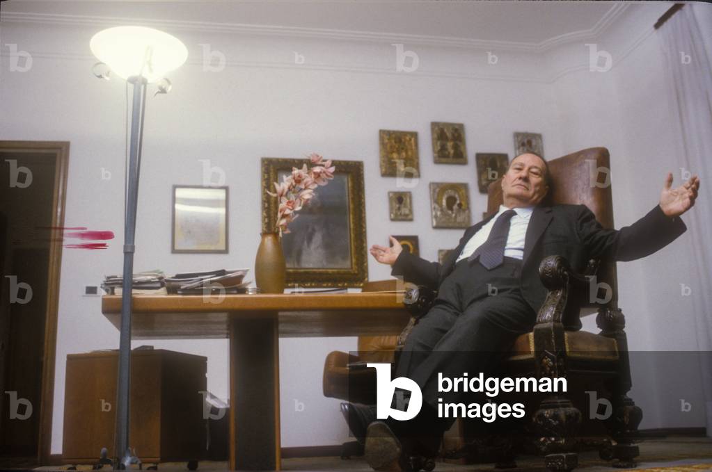 Rome Opera House, 1991. Italian journalist Giampaolo Cresci, director of the Rome Opera House (photo)