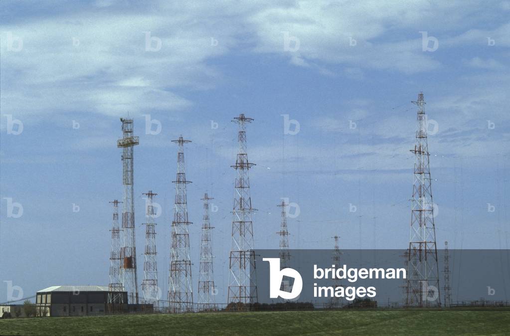Center of VATICAN RADIO at Santa Maria di Galeria, northwest of Rome (1985) (photo)
