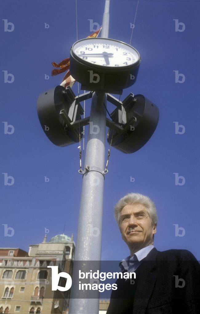 English movie director ALAIN RESNAIS, about 1990/ALAIN RESNAIS, regista, 1990 circa -