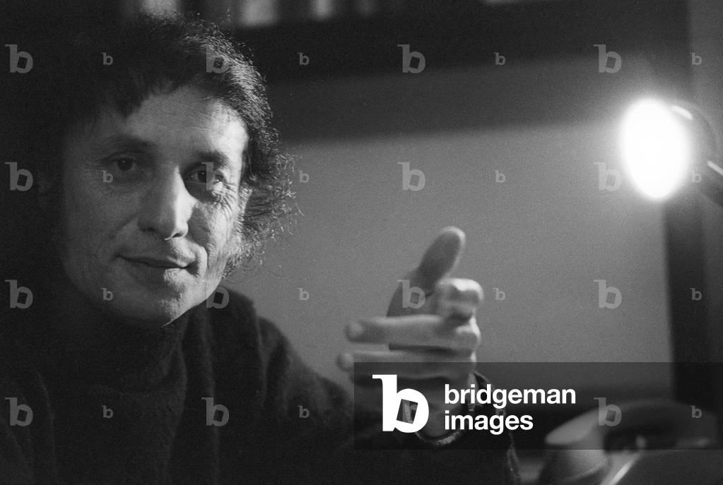 Italian sociologist Francesco Alberoni. Milan, 1980 (photo)