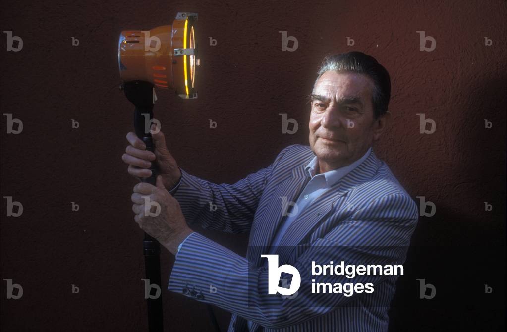 Venice Film Festival 1989. French director of photography Henri Alekan (photo)
