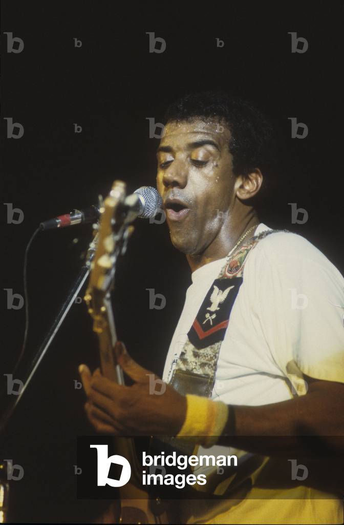 Brazilian musician Jorge Ben Jor, about 1990/il musicista brasiliano Jorge Ben Jor, 1990 circa -