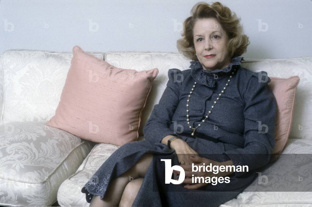 Rome, about 1988 Italian actress Maria Mercader/Roma, 1988 circa.
