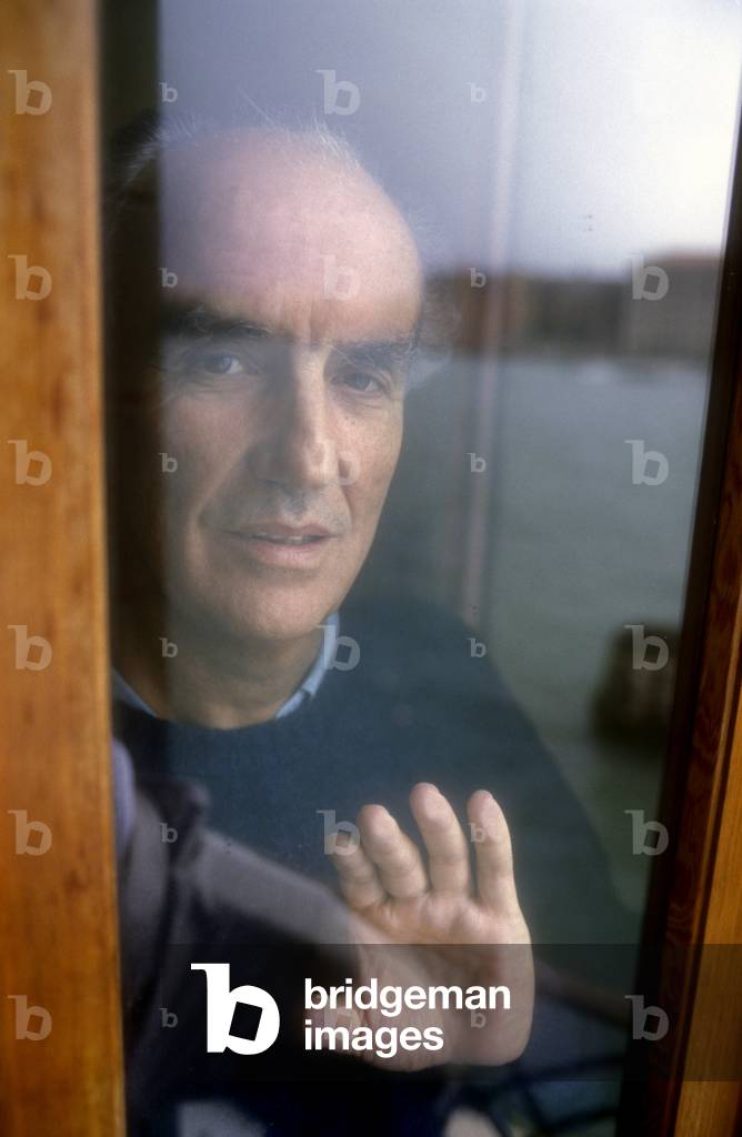 Portrait of the Italian composer Luigi Nono, 1988