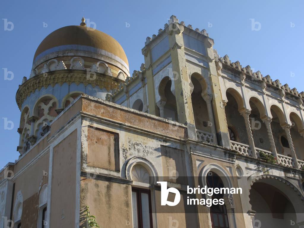 Santa Cesarea Terme, Italy, Villa Sticchi. In this town there was the father's home of the director and actor Carmelo Bene