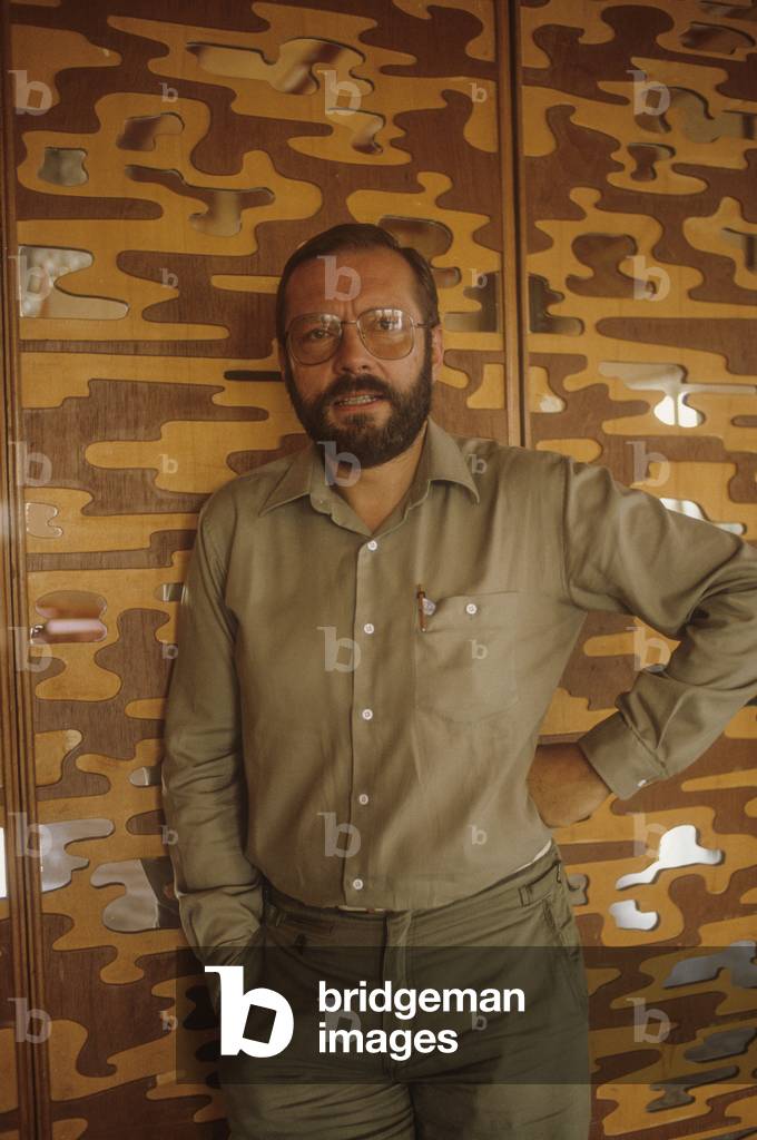 Venice Film Festival 1984. Polish movie director Krzysztof Zanussi, in competition with the movie “” A Year of the Quiet Sun””/Mostra del cinema di Venezia 1984. He registered Krzysztof Zanussi, in concorso con il film “” L'anno del sole quieto”” -