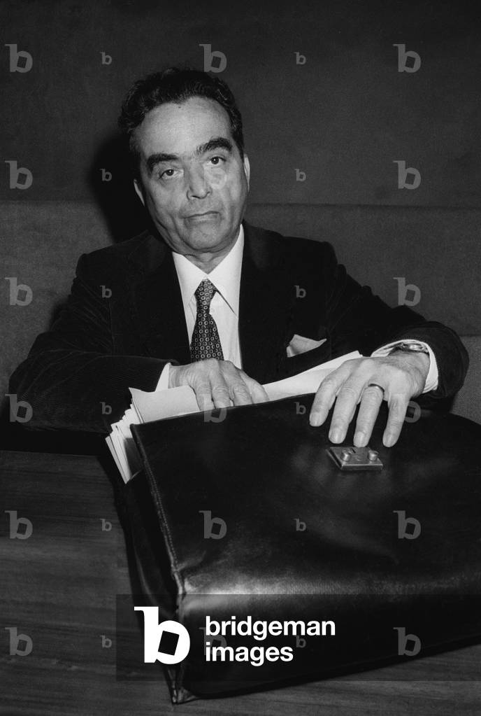 Italian philologist Marcello Gigante (1981) (photo)