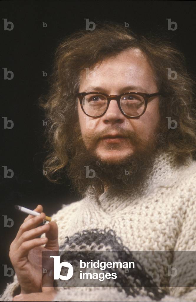 Polish theater director Jerzy Grotowski / Roma, c, 1982 (photo)