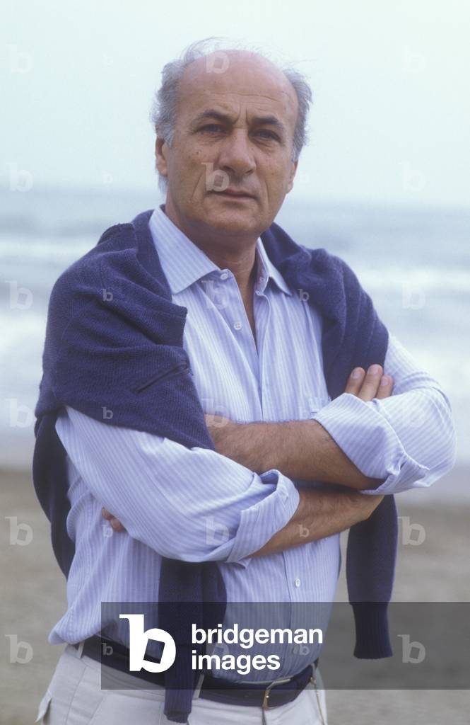 Venice Lido, Venice Film Festival 1984. Italian director Florestano Vancini, in competition with the movie 