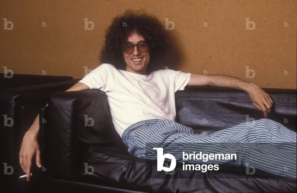 Rome, 1983. italian singer.songwriter Angelo Branduardi (photo)