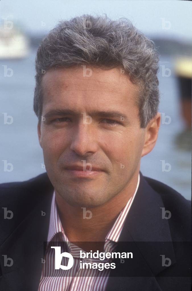 Venice Film Festival 1991. Italian movie producer, director and scriptwriter Giannandrea Pecorelli (photo)
